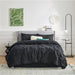 Bedsure Full Size Comforter Sets - Bedding Sets Full 7 Pieces, Bed in a Bag Black Bed Sets with Comforters, Sheets, Pillowcases & Shams,Adult & Kids Bedding