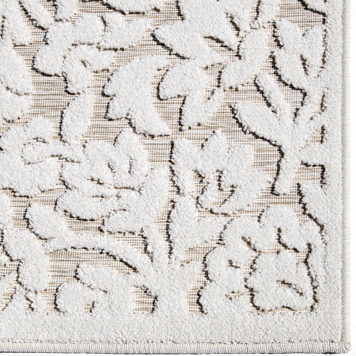 My Texas House Rosalie Rosalie, Transitional Transitional, Floral, Woven Area Rug, 5'2" X 7'6"