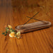 Wooden Brown Incense Holder -Incense Burner Holder –Ash Catcher - Incense Stick Holder - Meditation & Yoga - Great Gift for Any Occasion Size 11X4 Inch