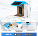 Smart Bird Feeder with Camera, Bird House with Camera and Solar Roof, 1080P HD Camera Auto Capture Bird Videos & Notify and Built-In Microphone (Include 32G SD Card)