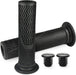 MTB BMX Scooter Grips - Handlebar Bicycle Grips for Flat Straight Bars like BMX, MTB, Scooter; Rubber Non-Slip Grip to Match Any Bike or Scooter