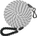 Heavy Duty Dog Leash, 30FT Reflective Dog Leash with Swivel Lockable Hook and Comfortable Padded Handle, Puppy Leash for Walking, Hunting, Camping, Backyard for Small Medium and Large Dogs
