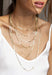 18K Gold over 925 Sterling Silver Italian Sparkle Mirror Link Chain Necklace for Women Teen Girls, Made in Italy