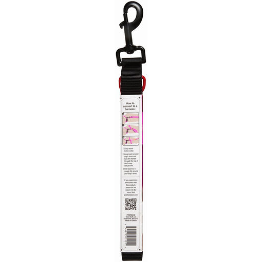 Pet Champion® Black Large No-Pull Leash with D-Ring