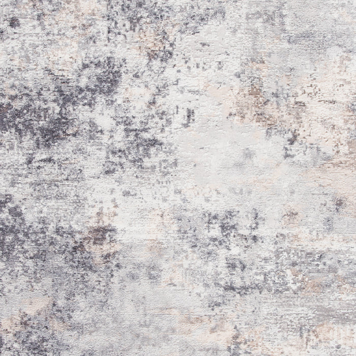 Better Homes & and Gardens Abstract Machine Washable Area Rug, Neutral, 5'X7'