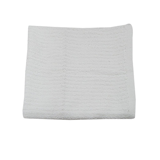 Mainstays 6-Piece Bar Mop Kitchen Towel Set, Solid White