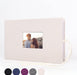 Photo Picture Album 4X6 300 Photos,Small Capacity Premium Leather Cover Wedding Family Photo Albums Holds 300 Horizontal Photos(Black)