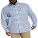 Chaps Men'S Long Sleeve Sustainable Easy Care Woven Shirt -Sizes XS up to 4XB