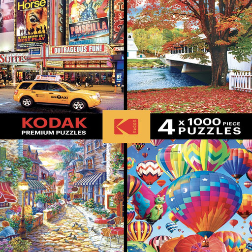 Kodak 4 in 1 Multipack Jigsaw Puzzles - Bright Lights