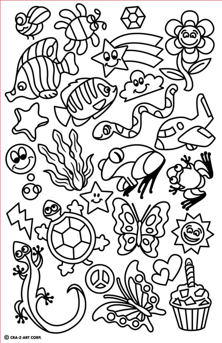 Window Art Decorative Design DIY Kit by Cra-Z-Art