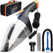 Thisworx Car Vacuum Cleaner 2.0 - Upgraded W/ LED Light, Double HEPA Filter, 110W High Suction Power
