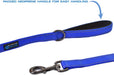 Max and Neo Double Handle Traffic Dog Leash Reflective - We Donate a Leash to a Dog Rescue for Every Leash Sold (Pink, 4 FT)