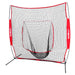 7 X 7' Baseball Softball Net Practice Hitting Pitching Batting & Catching W/ Bag