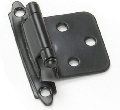 28766 No Offset Oil Rubbed Bronze Semi Concealed Cabinet Hinges