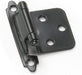 28766 No Offset Oil Rubbed Bronze Semi Concealed Cabinet Hinges