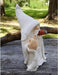 Tirifer Garden Gnome, Wizard Gnome 3D Dwarves, Polyresin Outdoor Sculpture Middle Finger Gnome Statue Garden Figurine Art Garden Decoration for Lawn Yard Balcony Porch Patio