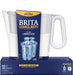 Large 10-Cup Water Filter Pitcher with 2 Longlast+ Filters, Wave