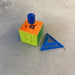 Jeexi Magnetic 3X3 Speed Cube, Cube Learning Series Puzzle Toy for Kids Beginners with Stand and Screwdriver