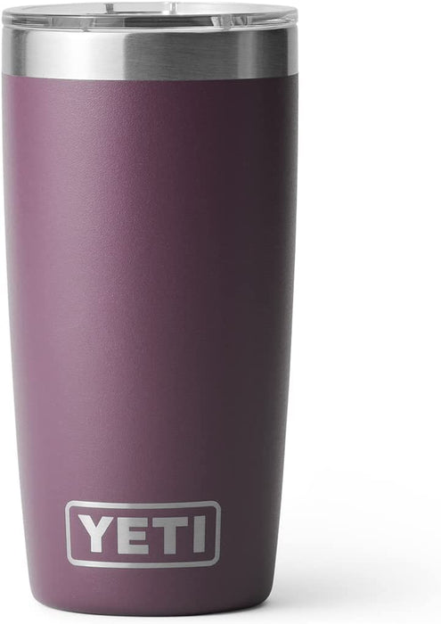 Rambler 10 Oz Tumbler, Stainless Steel, Vacuum Insulated with Magslider Lid, Nordic Purple
