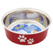 Loving Pets Bella Small Bowl, Merlot