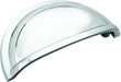 Amerock | Cabinet Cup Pull | Satin Nickel | 3 Inch (76 Mm) Center to Center | Cup Pulls | 5 Pack | Drawer Pull | Drawer Handle | Cabinet Hardware