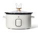 Beautiful 6QT Programmable Slow Cooker, White Icing by Drew Barrymore