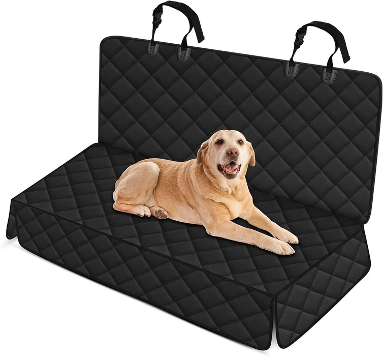 Upgraded Dog Car Seat Cover Pet Seat Covers for Back Seat, Scratch Proof & Nonslip Backing & Hammock, 600D Heavy Duty Dog Seat Cover for Cars, Trucks and Suvs