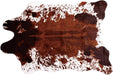 Cowhide Rug Faux Cow Shaped Rug Western Decor for Home Approx 4.5' X 6.2'