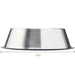 Vibrant Life Stainless Steel Paw Print Dog Bowl, Large, 101.44 Fl Oz