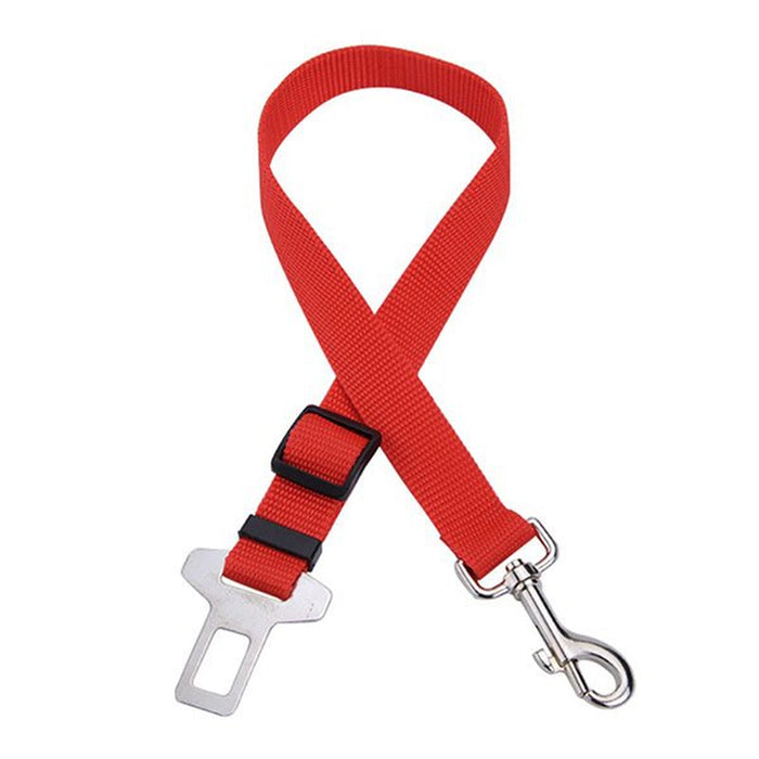 Direct to Seatbelt Tether for Dogs | Car Seat Belt for Pets | Adjustable Dog Safety Belt Leash | Quick & Easy Installation