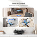 D20 Mini Drone with Camera for Kids, Remote Control Toys Gifts for Boys Girls with Voice Control, Gestures Selfie, Altitude Hold, Gravity Control, One Key Start, 3D Flips 2 Batteries,1 Piece, Blue