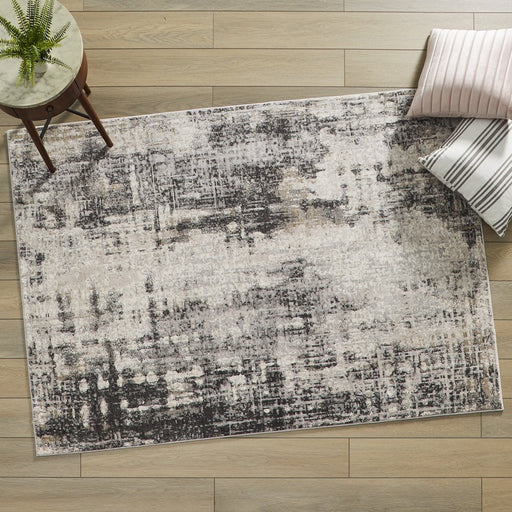Better Homes & Gardens Grey Abstract Area Rug, 5' X 7'