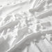 Oli Anderson Duvet Cover Queen Size, 3 Pieces Boho Tufted Bedding Set for All Seasons, Soft and Embroidery Shabby Chic Duvet Covers Set with Zipper Closure (White, Queen, 90’’ X 90’’)