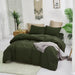 Army Comforter Set Full Green Bedding Comforter Sets Full Cotton Dark Green Comforter Solid Hunter Green Bedding Full Olive Green Bedding Soft Bedding Blankets Bed Bedding Comforter
