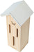 Wooden Butterfly House for Gardens. Provides a Safe Haven for Butterflies to Rest, Protect from Predators and Harsh Weather Conditions. Attractive Garden Décor, Includes Bonus Rope Hanger.