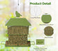 Bird Feeders for Outdoor Hanging, Metal Squirrel Proof Bird Feeder for outside Wild Birds, 6 Perches 4 Lbs Large Seed Capacity, Perfect for Cardinal, Blue Jay, Finch, Gift for Bird Lovers