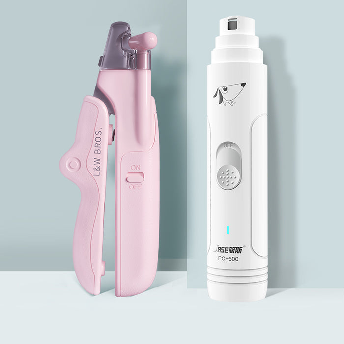 Pet Nail Clipper with LED Light for Cat Dog Pet Products