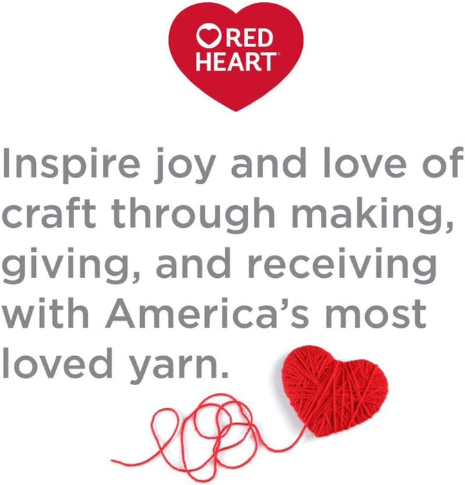 Red Heart Super Saver Jumbo Yarn, Sunny 2 Pack
