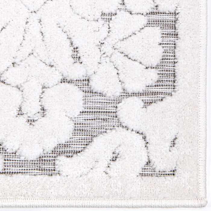 My Texas House Charlotte, Transitional, Damask, Woven Area Rug, 5'2" X 7'6"