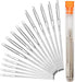 Large-Eye Blunt Needles, Stainless Steel Yarn Knitting Needles, Sewing Needles, Crafting Knitting Weaving Stringing Needles,Perfect for Finishing off Crochet Projects (9 Pieces)