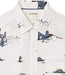 Men'S Standard-Fit Short-Sleeve Printed Poplin Shirt