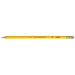 Pencils, #2 Soft, Yellow, Presharpened, Pack of 18 with Free Sharpener
