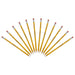 USA Titanium Premium Yellow No.2 Pencils 12 Count Sharpened Woodcase Pencils