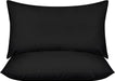 Throw Pillows Insert (Pack of 2, White) - 18 X 18 Inches Bed and Couch Pillows - Indoor Decorative Pillows