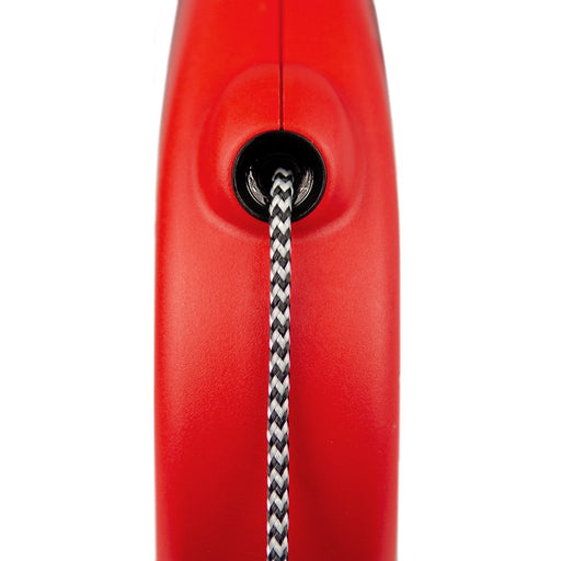 Flexi Retractable Dog Leash (Cord), 16 Ft, Medium, Red