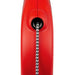 Flexi Retractable Dog Leash (Cord), 16 Ft, Medium, Red
