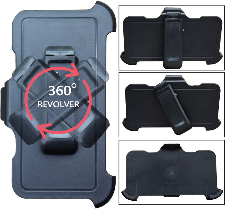 Replacement Belt Clip Holster for Otterbox Defender Series Case Apple Iphone 12, Iphone 12Pro - 6.1" (2Pack)