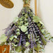 115 PCS Mix Dried Eucalyptus Stems & Lavender Flowers for Shower - 17'' Real Large Silver Dollar Leaves Branches, Fresh Hanging Plants for Vase, Natural Fragrance, Home Aromatic, Wedding Decor