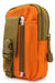 For Apple Iphone 14, 14 Pro, 13, 13 Pro, 12, 12 Pro, 11 Pro, XS, X, 8, 7, 6S, 6, Tactical Cover Smartphone Holster EDC Security Pack Carry Case Pouch Belt Waist Bag Gadget Money Pocket - Orange
