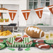 Football Paper Dinner Plates, 9In, 8Ct